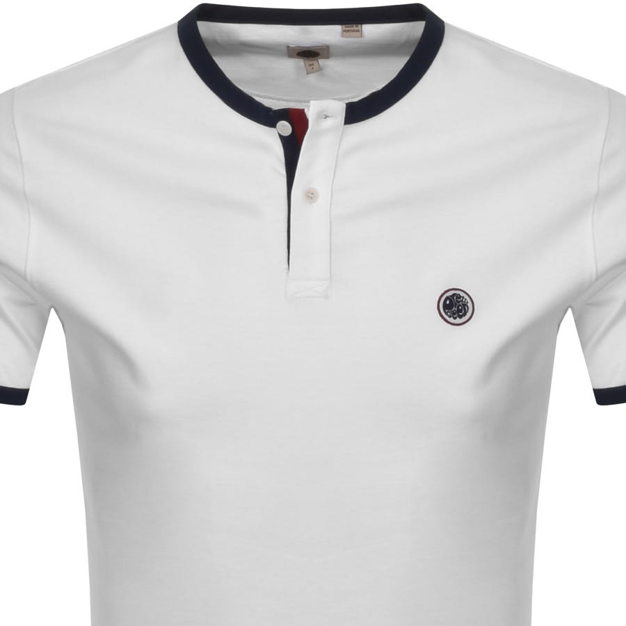 Alternative Image for ProductPretty Green Tilby Grandad T Shirt White2
